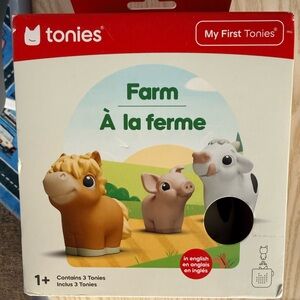 Tonies- My First Tonies- Farm set- NEW IN BOX!